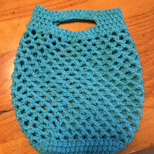 Crochet Pineapple Reusable Bag