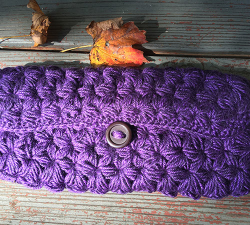 Crochet Jade Evening Clutch