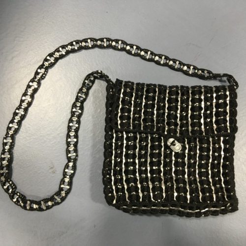 Upcycled Soda Tab Crossbody Bag